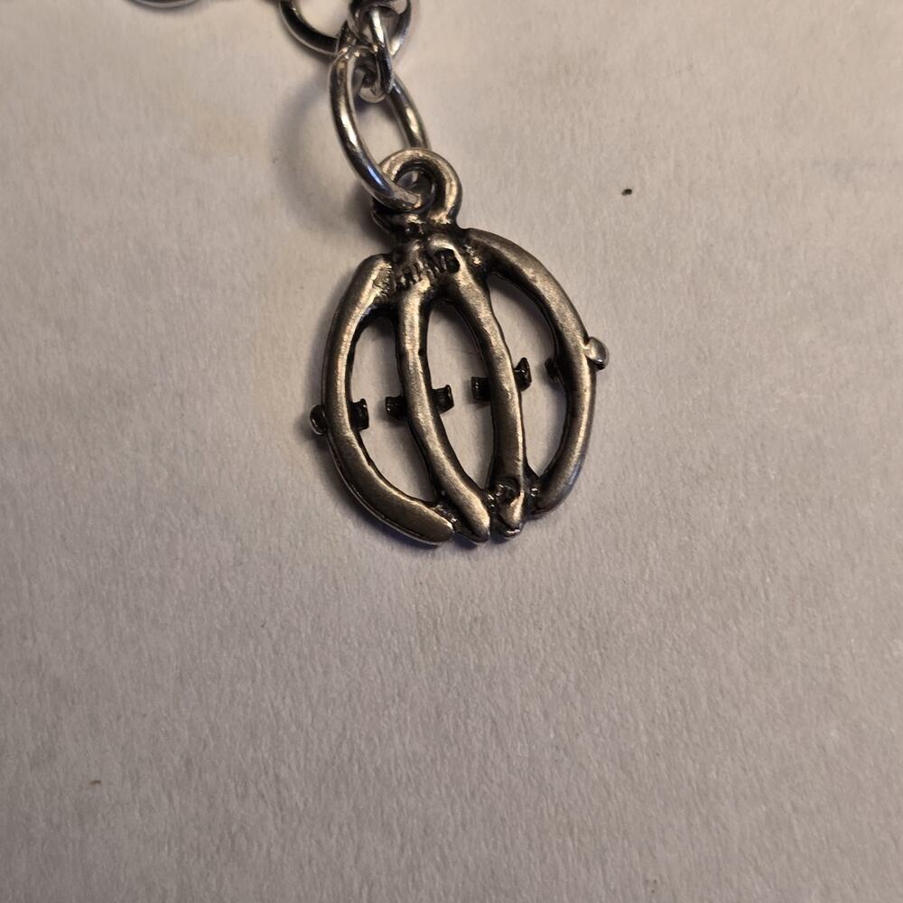 James Avery Sterling Charm Chain Necklace 24" w/13 Vintage Charms Sterling - Picture 6 of 16